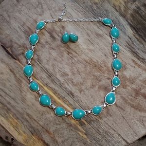 Necklace and earring set